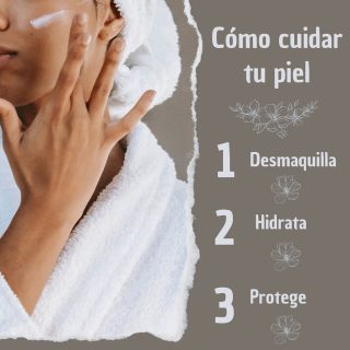 Rutina de tres pasos, rápido y sencillo.
No hay excusa para cuidarse.💆🏻‍♀️💆🏻